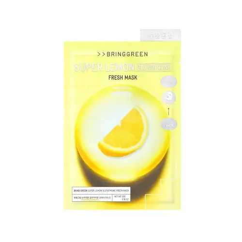 BRINGGREEN Fresh Mask Sheet (Super Lemon Glutathione) 1ea
