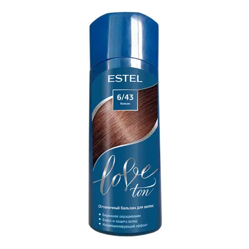 ESTEL Оттеночный бальзам для волос  LOVE TON 6/43 Коньяк 145мл