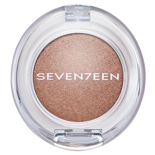 Seventeen Тени д/век компактные перламутровые т.420  SILKY SHADOW PEARL изысканный коричневый