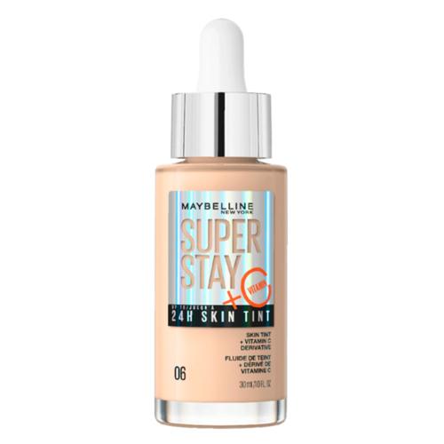 Maybelline Стойкая тональная сыворотка  SUPER STAY 24Ч с витамином С, тон 06
