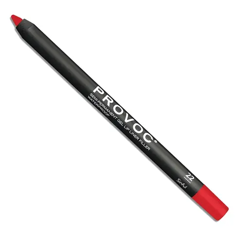 PROVOC Semi-Permanent Gel Lip Liner Filler WP 22 Sinful Гелевая подводка в карандаше для губ LPL22