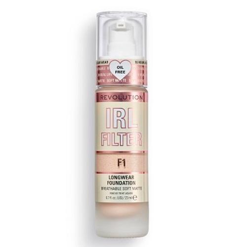 REVOLUTION ТОНАЛЬНАЯ ОСНОВА IRL FILTER LONGWEAR FOUNDATION F1