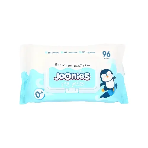 JOONIES Детские влажные салфетки 96 шт
