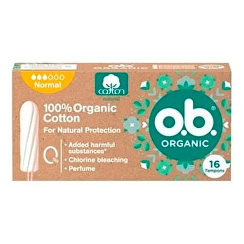 o.b.® Тампоны Organic нормал 16 шт (TR)
