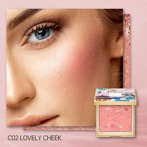 CATKIN ROSY BLUSH Румяна для лица C02 Lovely Cheek 10г