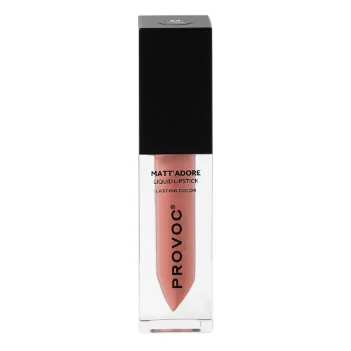 PROVOC MATT'ADORE Liquid Lipstick 64 Fudge Жидкая матовая помада MDR64