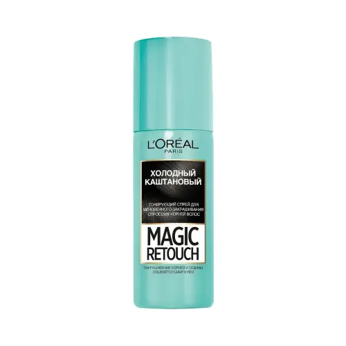 L'Oreal Paris Тонирующий спрей для мгновенного закрашивания отросших корней Magic Retouch, оттенок 8 Холодный Каштановый, 75 мл