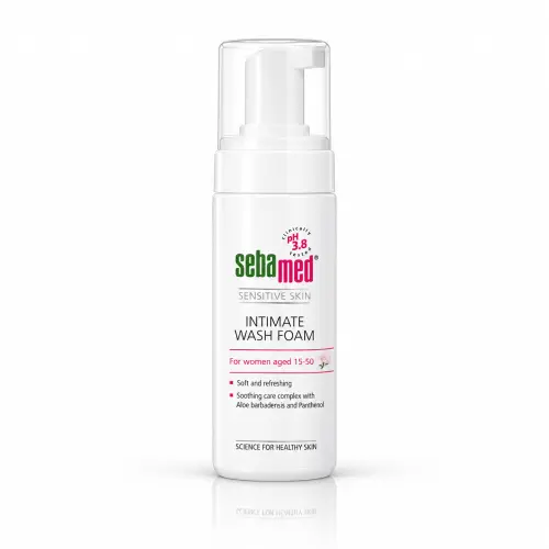 Sebamed SENSITIVE SKIN intimate wash foam for women aged 15-50 (150 ml w.p)