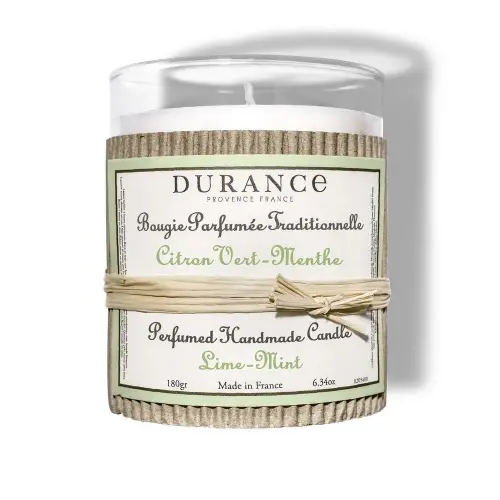 Durance Свеча Ароматическая Lime Mint Perfumed Handmade Candle 180 gr