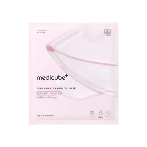 Medicube PDRN PINK COLLAGEN GEL MASK Маска гидрогелевая PDRN с коллагеном 28 г