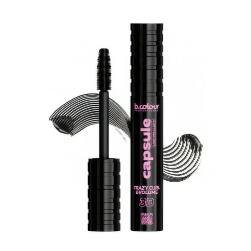 7DAYS B.COLOUR PRO CAPSULE Тушь для ресниц черная суперстойкая / 03 Crazy curl, 5,5 мл