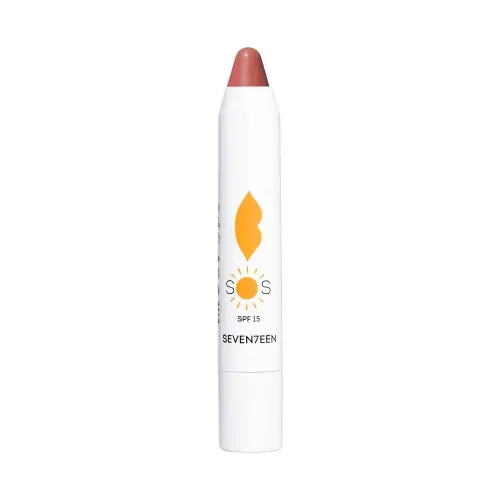 Seventeen Восстанавливающий увлажняющий бальзам для губ SOS LIP REPAIR SPF 15+ Нежная карамель