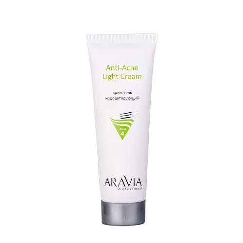 ARAVIA Professional Крем-гель корректирующий для жирной и проблемной кожи Anti-Acne Light Cream, 50 мл