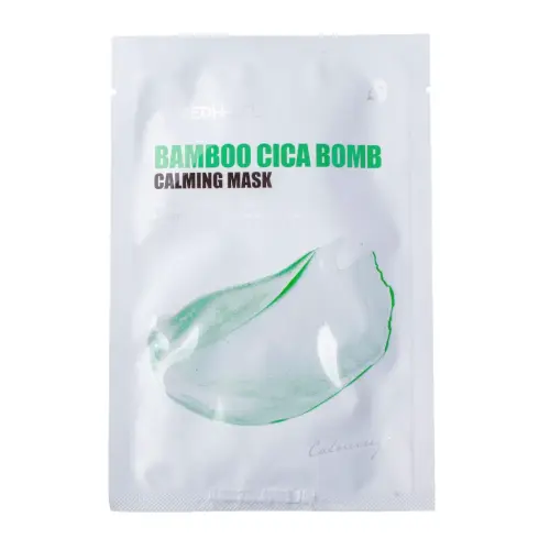 BAMBOO CICA BOMB CALMING MASK SHEET/Упаковка тканевых масок MEDI-PEEL Bamboo Cica Bomb Calming Mask Успокаивающая 25 мл
