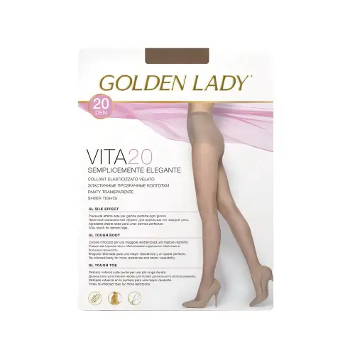 Колготки жен. GLD 107YYA GLd VITA 20 Melon 5