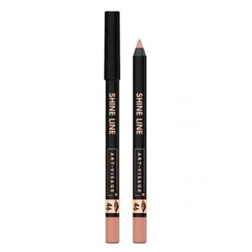 Art Visage Карандаш для глаз устойч водостойкий SHINE LINE 46 розовое золото