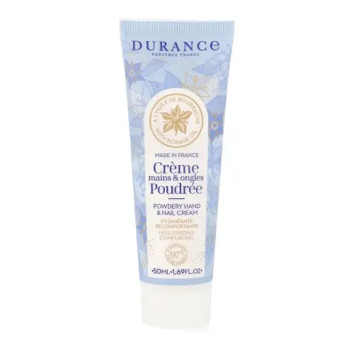 Durance Парфюмированный крем для рук Powdery Hand & Nail Cream with borage oil 50 mL