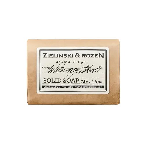 Zielinski & Rozen  Твердое мыло Белый Шалфей, Нероли (75гр)