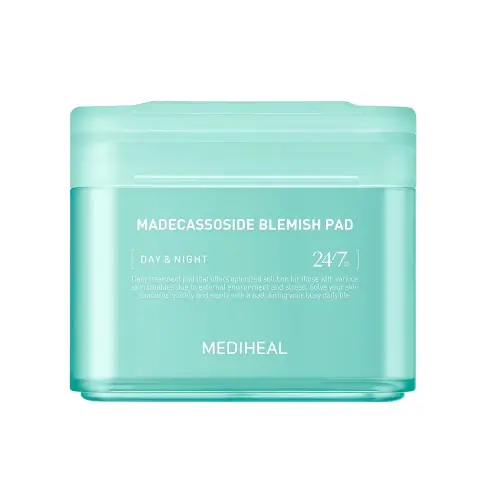 MEDIHEAL MADECASSOSIDE BLEMISH PAD Успокаивающие тонер-пэды с мадекассосидом 100 шт 170 мл
