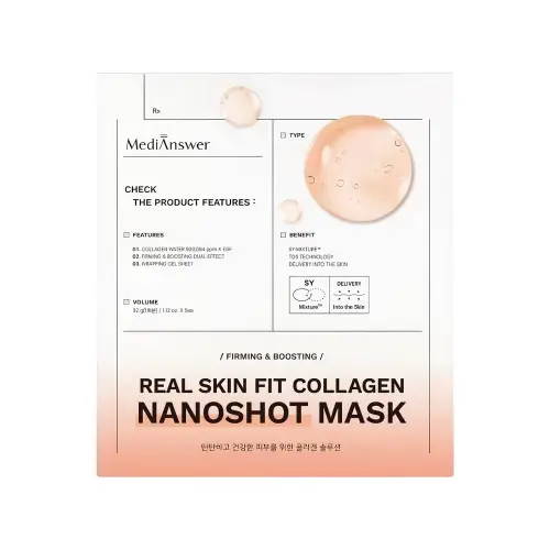 MediAnswer Real SkinFit Collagen Nano Shot Mask