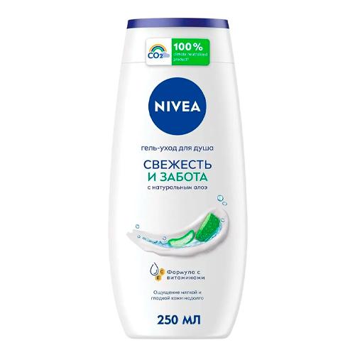 Nivea Гель-уход для душа Свежесть и забота 250 мл