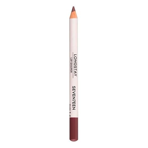 Seventeen Карандаш д/губ устойчивый т.14  LONGSTAY LIP SHAPER PENCIL сливовая роза