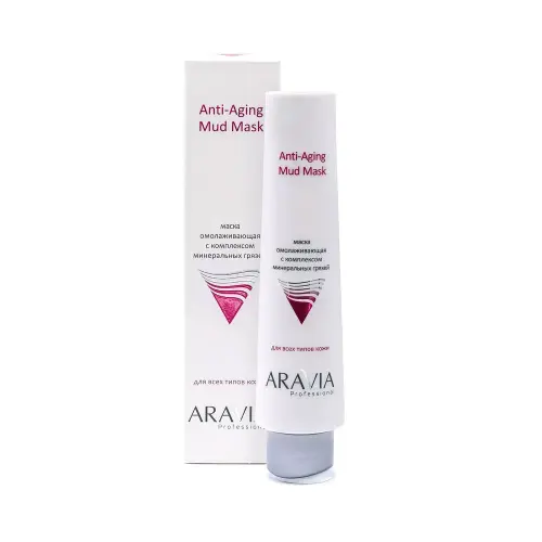 ARAVIA Professional Маска омолаживающая с комплексом минеральных грязей Anti-Aging Mud Mask, 100 мл