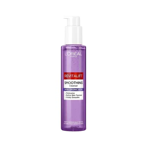 L'Oreal Paris Гель для очищения и увлажнения кожи лица Smoothing Revitalift 150мл