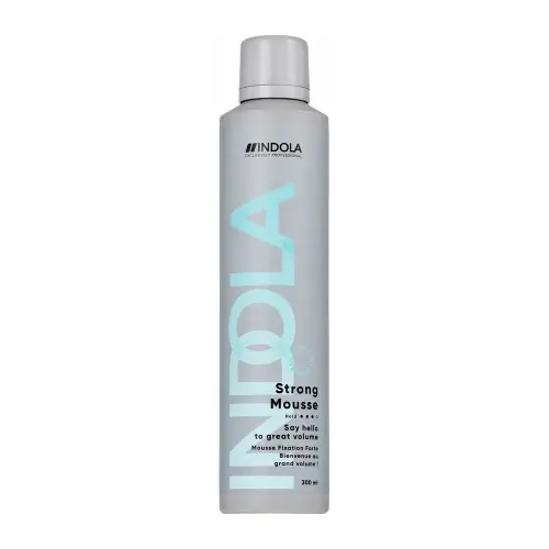 INDOLA Strong Mousse Мусс сильной фиксации с модифицированным картофельным крахмалом 200мл