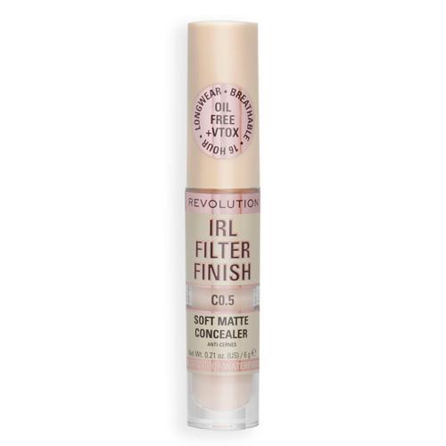REVOLUTION КОНСИЛЕР IRL FILTER FINISH SOFT MATTE CONCEALER C0.5