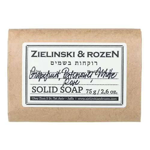 Zielinski & Rozen Твердое мыло Грейпфрут, Пачули, Белая Роза (75гр)