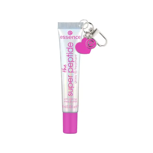 Essence Бальзам для губ ухаживающий the super peptide glossy lip treatment 05