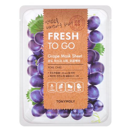 Tony Moly Маска для лица FRESH TO GO GRAPE MASK SHEET2