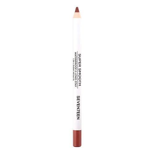 Seventeen Карандаш д/губ т.03 водостойкий с витамином Е Super Smooth W/P Lip Liner Натуральный