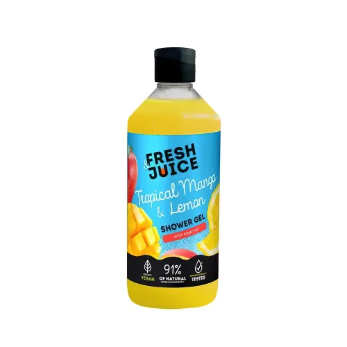 Fresh Juice Гель для душа Tropical Mango & Lemon, 473 мл