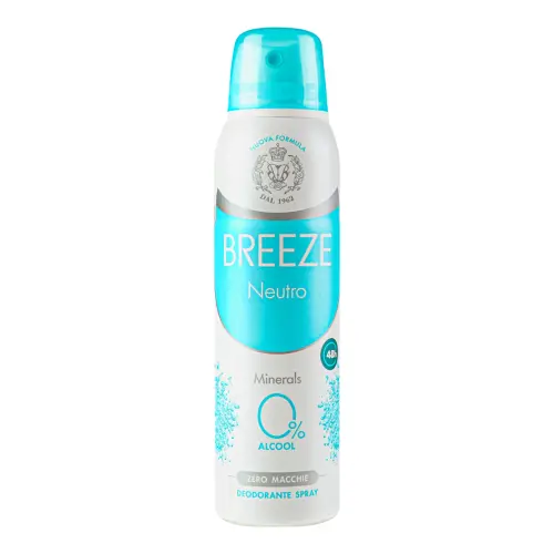 BREEZE Дезодорант-спрей  MEN DEODARANT SPRAY NEUTRO 150ML