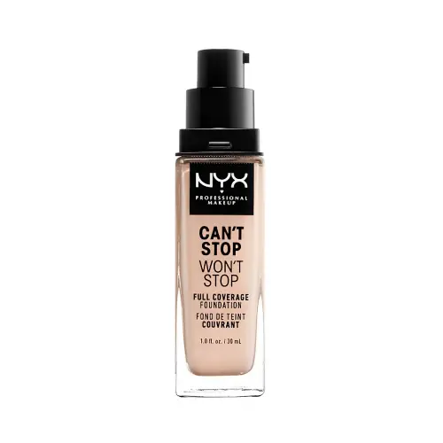 NYX Стойкая тональная основа Can’t Stop Won’t Stop Full №1.3  Porcelain 30 мл