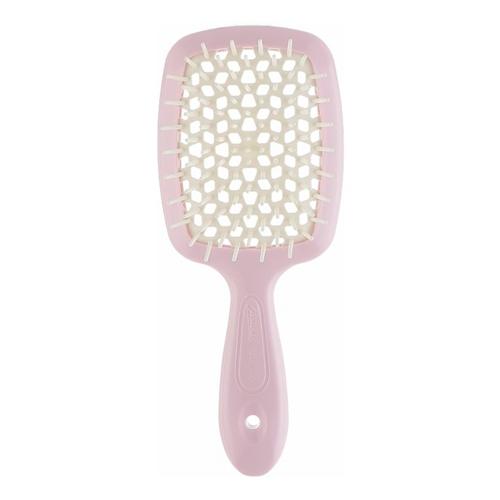 Janeke Superbrush Расческа Маленькая Светло-Розовая/Белая 17,5X7X3 см