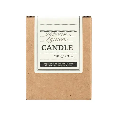 Zielinski & Rozen Candle Свеча Ветивер, Лимон 170гр