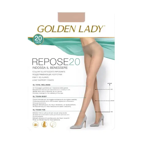 Колготки жен. GLD 36FUQ GLd Repose 20 Melon 5