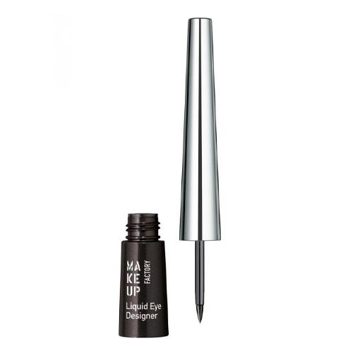 Make up Factory Жидкая подводка для глаз Liquid Eye Designer т.01 черный