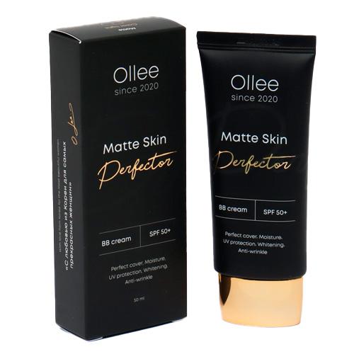 OLLEE BB-крем матирующий SPF50+, оттенок 1 светлый 50 мл