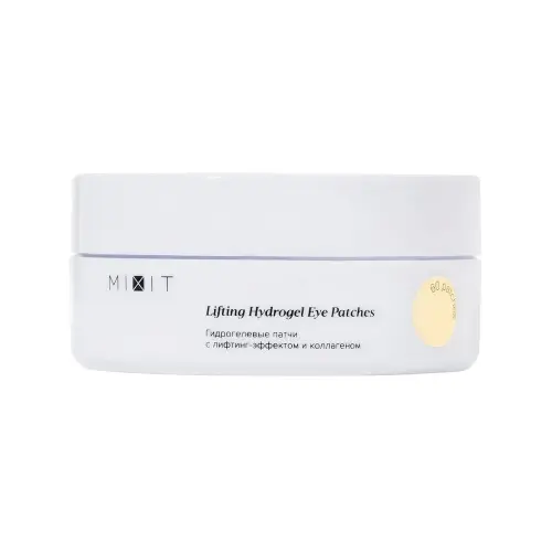 MIXIT Гидрогелевые патчи с коллагеном Collagen hydrogel eye patches 60шт