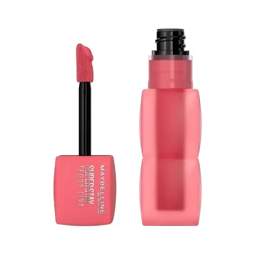 Maybelline Жидкая матовая тинт‑помада Super Stay Teddy Tint, оттенок 40 PETALCORE