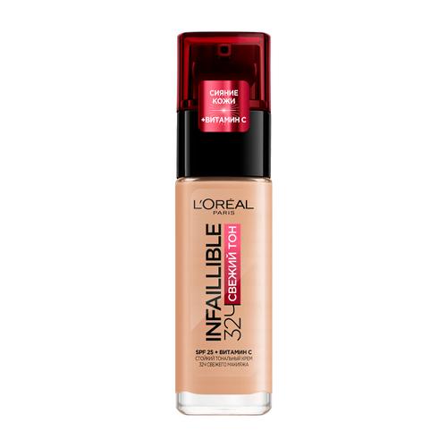 L'Oreal Infaillible Тональный крем  Стойкий матирующий, Оттенок 145, Бежево-розовый