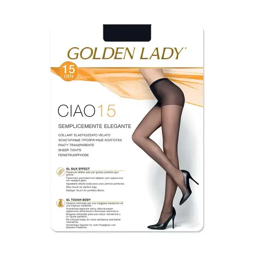 Golden lady Колготки женские 36N-UR GLd Ciao 15 Daino размер  4