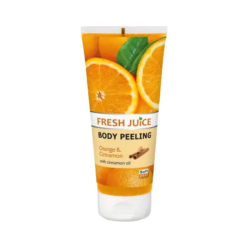 Fresh Juice Пилинг для тела Orange & Cinnamon, 200 мл