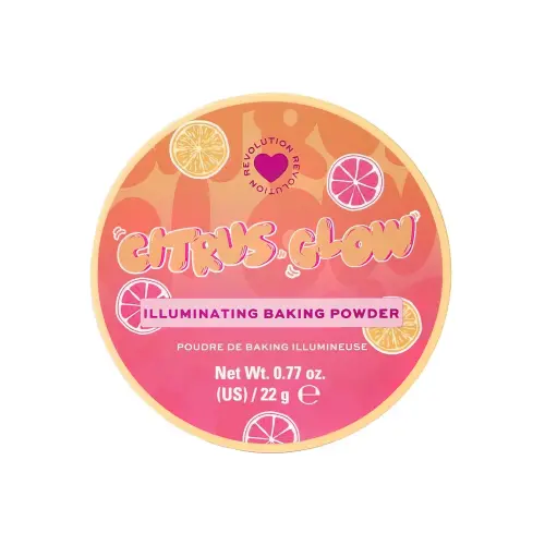 REVOLUTION I HEART REVOLUTION ПУДРА  РАССЫПЧАТАЯ  Citrus Glow Bake Illuminating Baking Powder