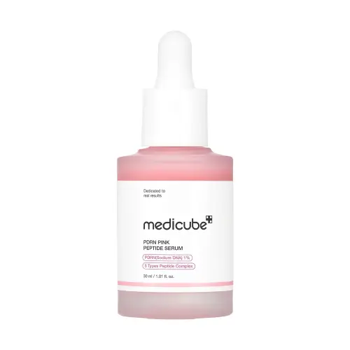 Medicube PDRN PINK PEPTIDE SERUM Восстанавливающая сыворотка с полинуклеотидами и пептидами  PDRN Pink Peptide 30 мл