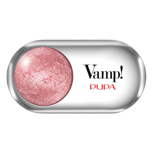 Pupa Запеченные сияющие тени VAMP! WET&DRY тон 105 Райский розовый